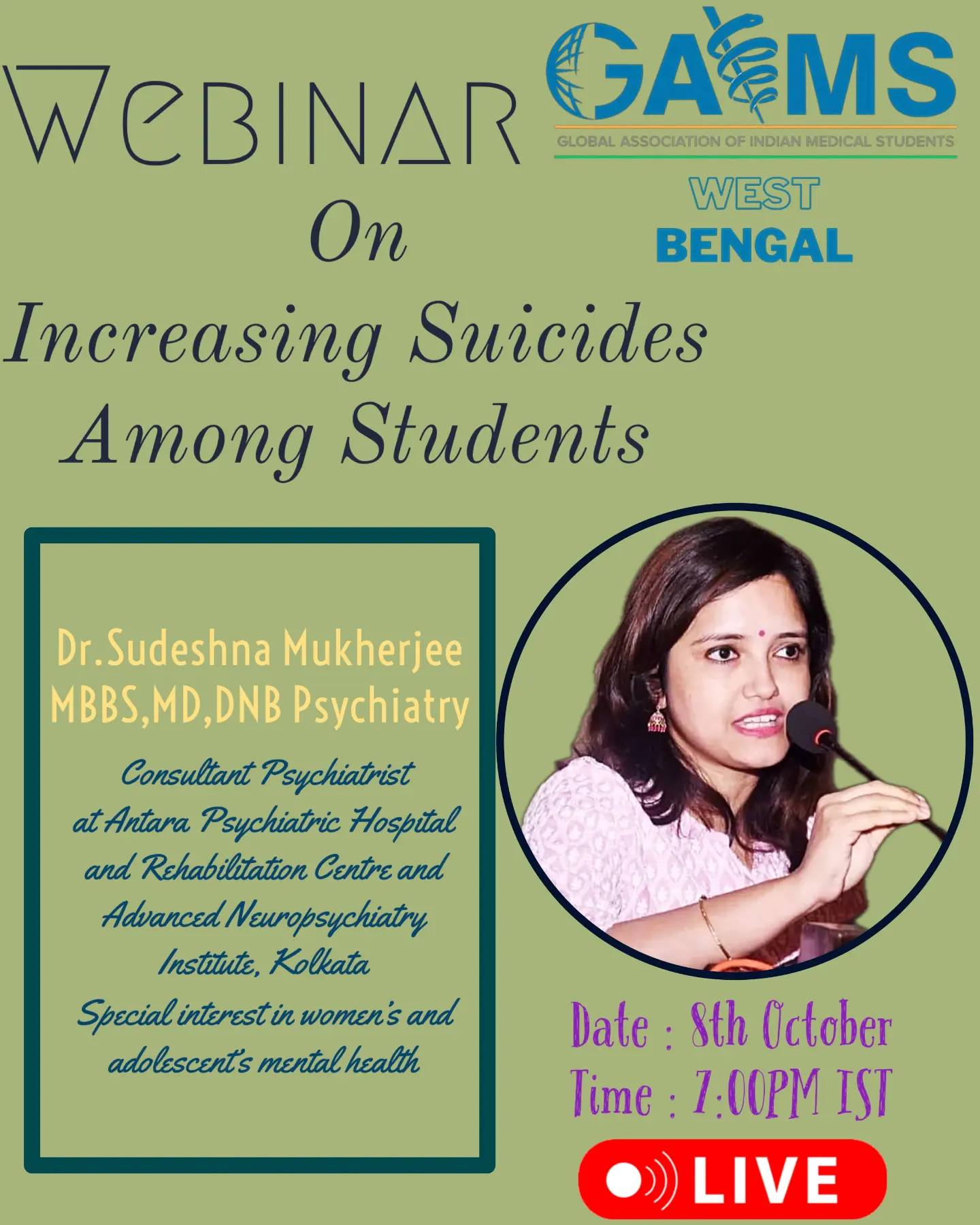 Discussing Increasing Suicides Among Medicos with Our Expert